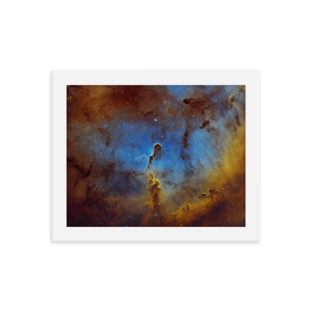 Elephant's Trunk Nebula - Framed Poster, Premium Luster Photo Paper