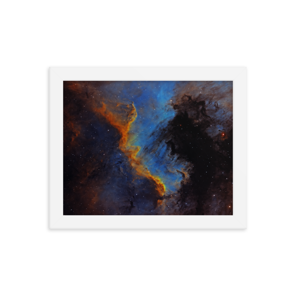 North America Nebula - Framed Poster, Premium Luster Photo Paper