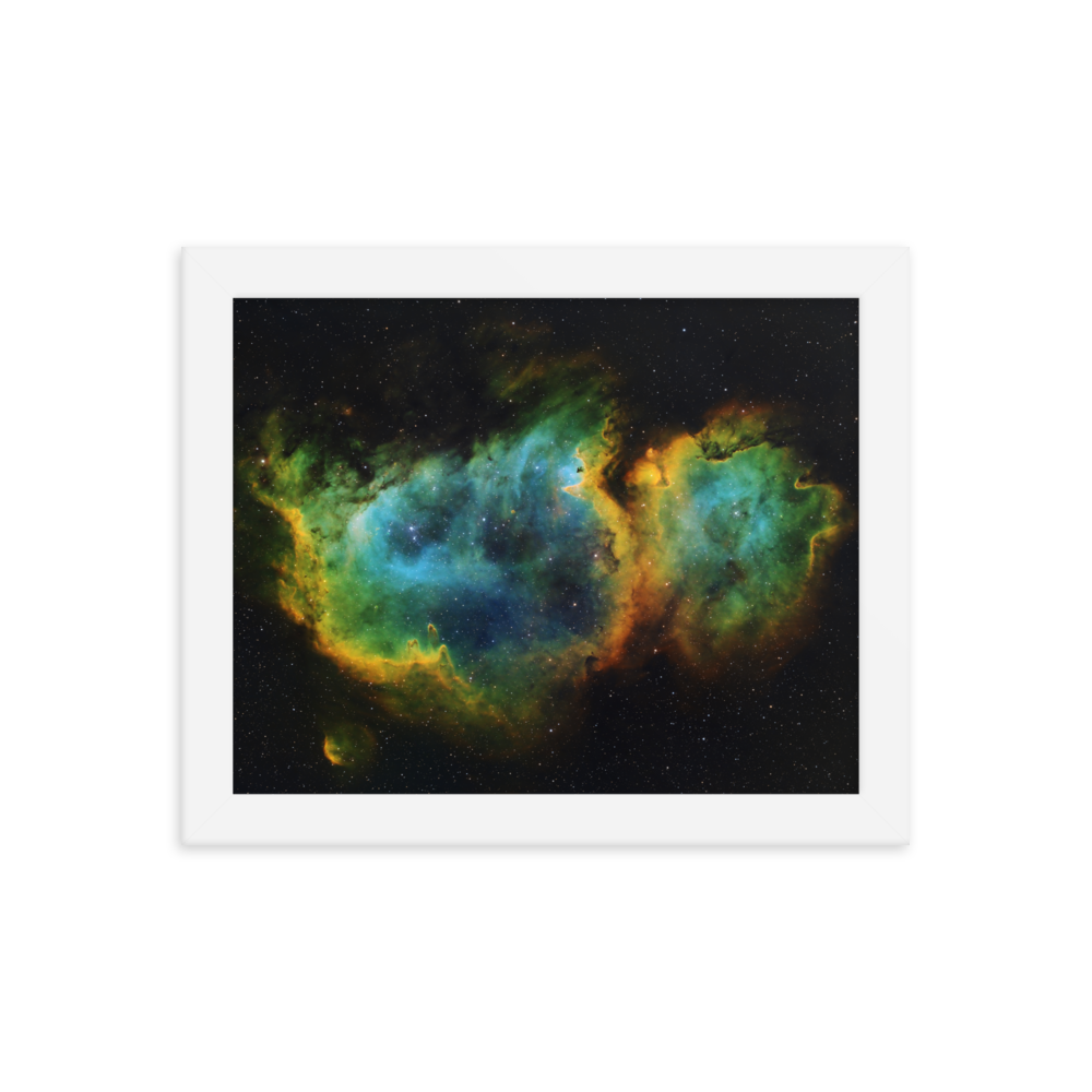 Soul Nebula - Framed Poster, Premium Luster Photo Paper